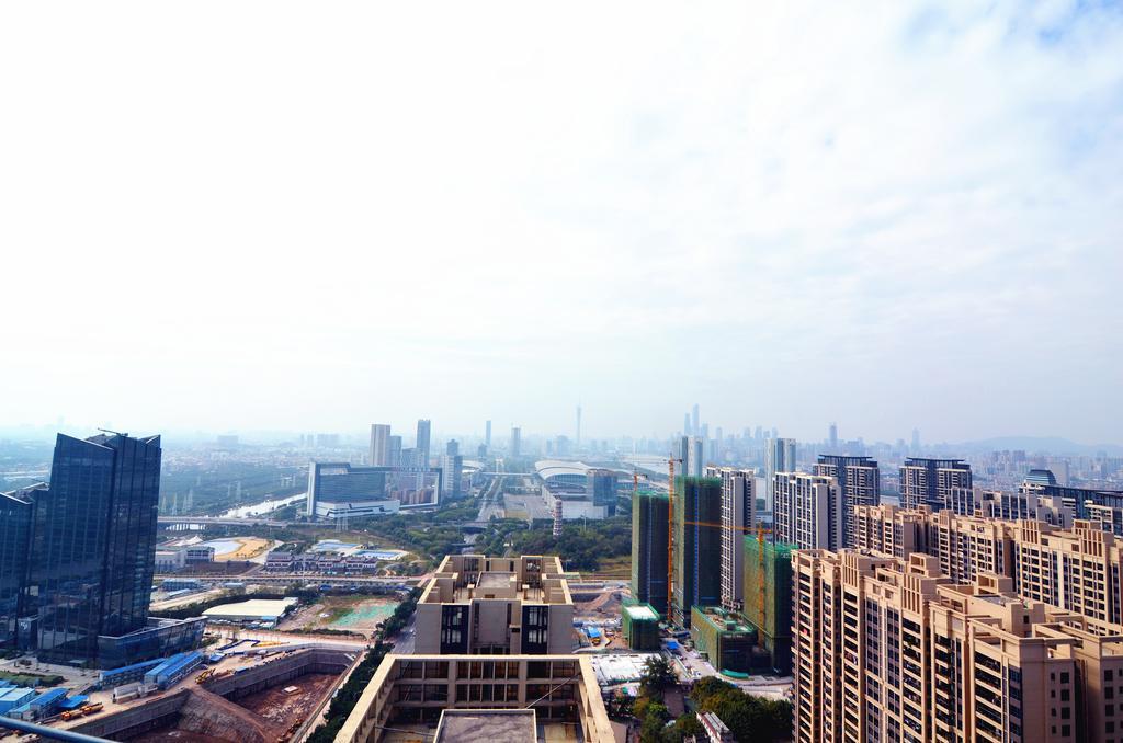 Guangzhou Hua Ji Apartment Pazhou Expo Branch Екстериор снимка