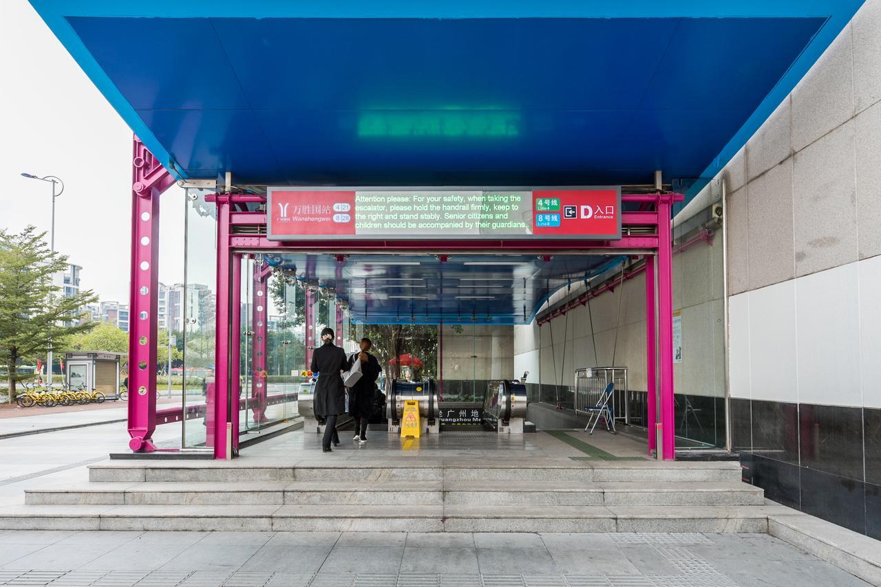 Guangzhou Hua Ji Apartment Pazhou Expo Branch Екстериор снимка